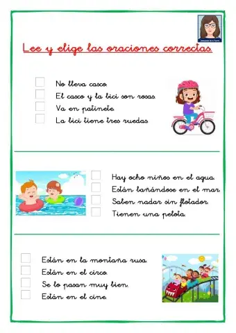 C.LECT.1º Oraciones VIII.