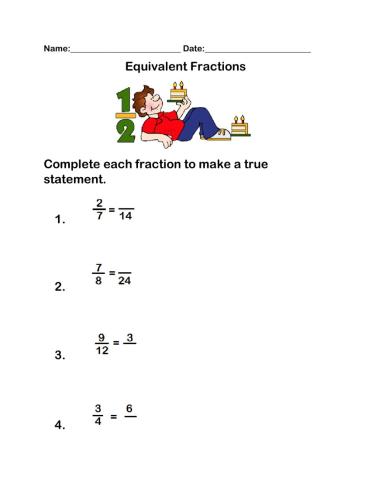 Equivalent Fractions