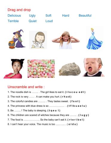 EOW3 - Unit 6: OUR SENSES