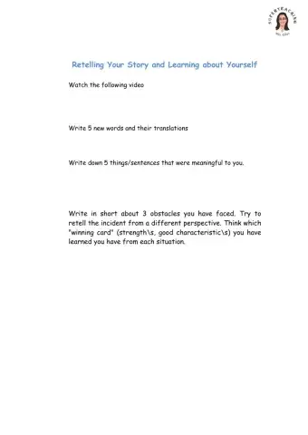 Retelling your story