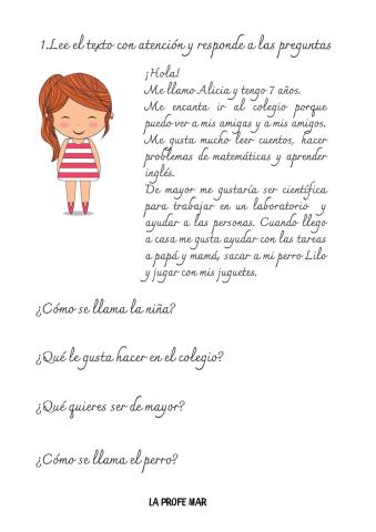 Comprensión lectora