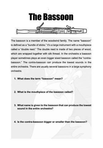 Peter and The Wolf - The Bassoon