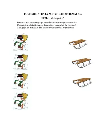 JOCURILE COPIILOR IARNA