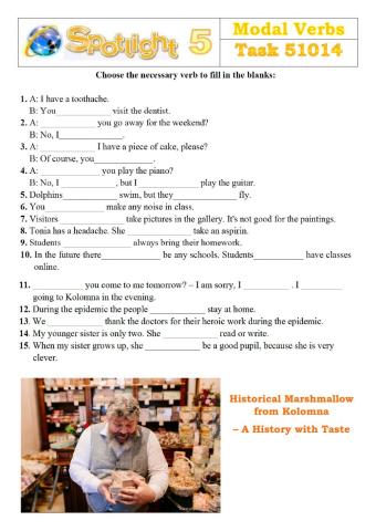 Spotlight 5 Task 51014