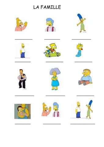 Le lexique la familia