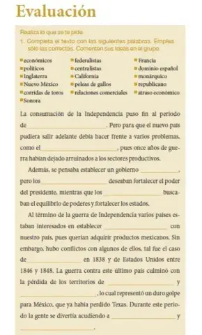 Evaluación Bloque I