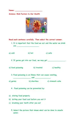 Risk Factors to Our Health