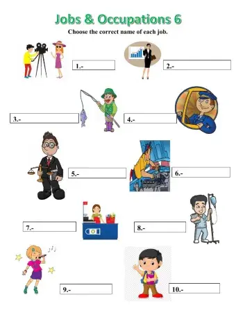 Jobs - Occupations 6