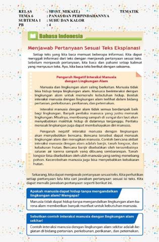 Tema 6 Subtema 1 Pembelajaran 4