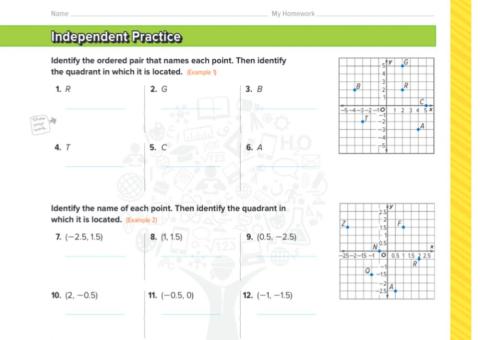 5.6 Coordinate Plane