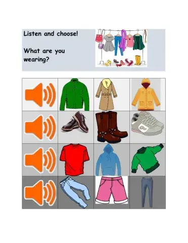 What are you wearing?