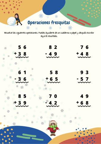 Operaciones fresquitas