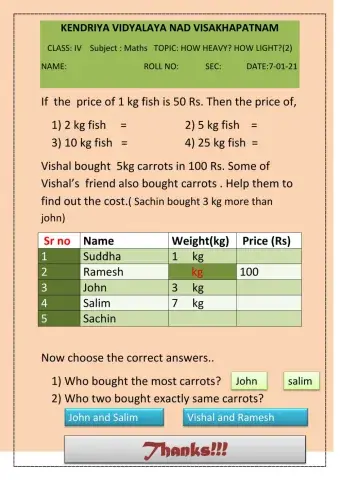 How heavy? how light?