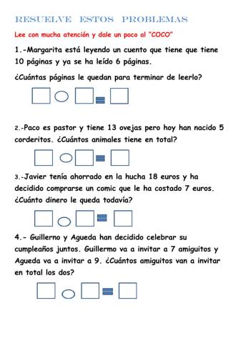 Resuelve problemas matemáticas