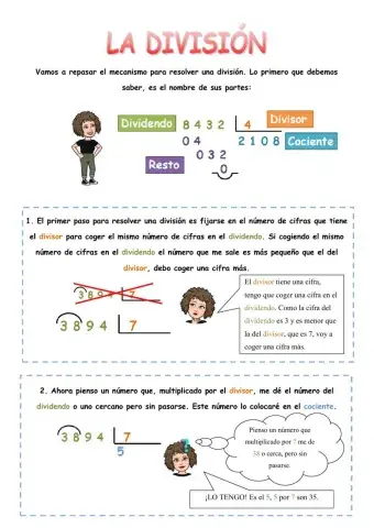 División de una cifra