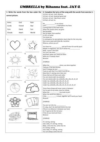 -Umbrella- by Rihanna feat. JAY-Z