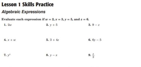 Alg Expressions