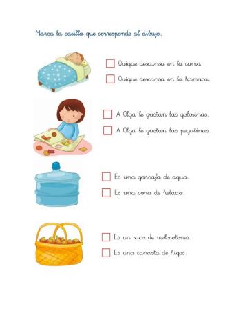 Lectura: nivel inicial