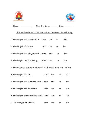 Measurement of length