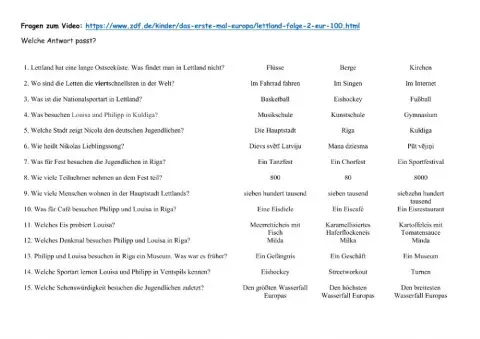 Fragen zum Video