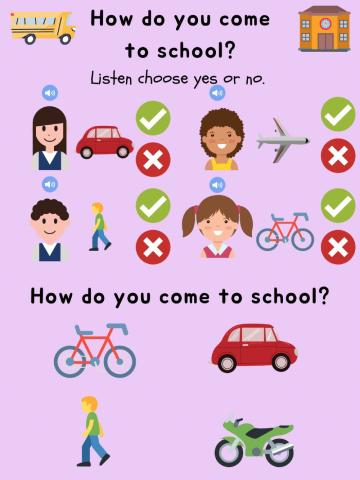 How Do you come to school?