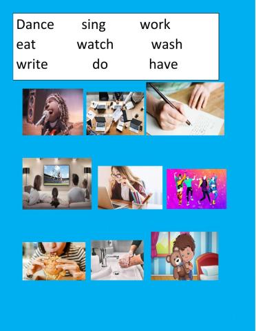 Verb review and past tense