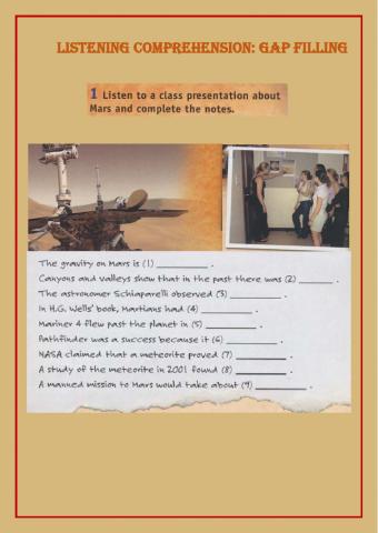 Listening comprehension