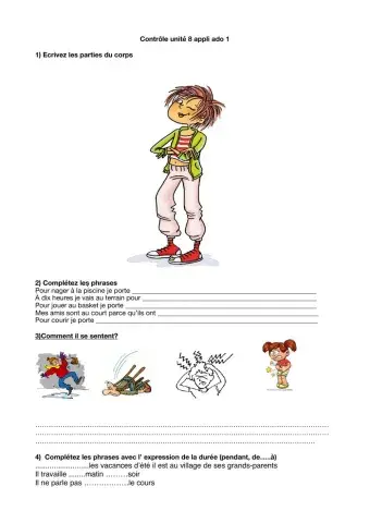 Contrôle unité 8 appli ado 1