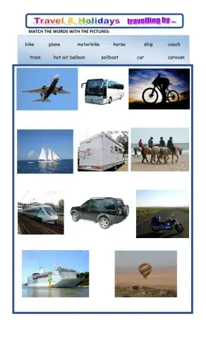 Travel & Holidays - travelling by