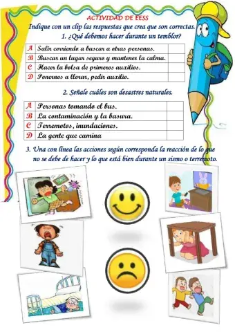 Qué hacer en el caso de un temblor?