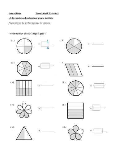 Maths Term 2 Week 2 Lesson 3