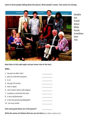 Choices PreInt Unit 6 Generations