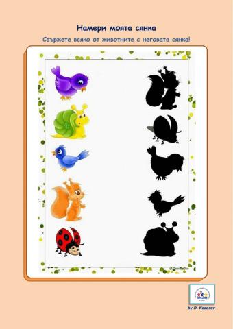 Намери моята сянка