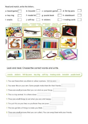 Vocabulary - Buy and sell