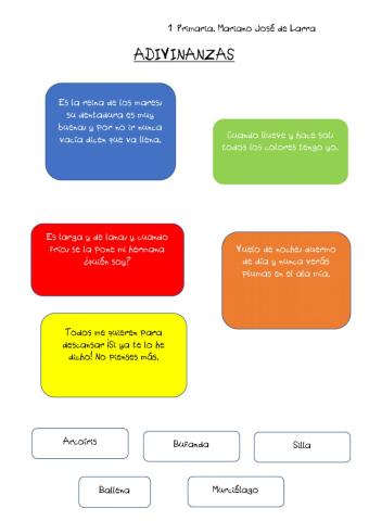 Adivinanzas