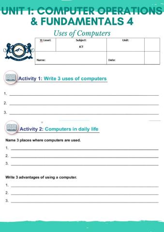 Computer Operations & Fundamentals 4