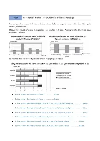 Diagramme à bandes empilées (1)