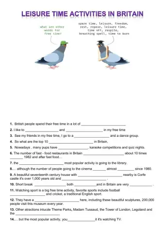 Leisure Time in Britain