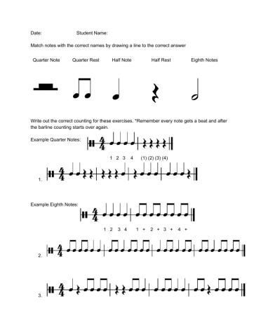 Rhythm Reading Assignment -2