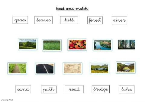 Vocabulary about nature