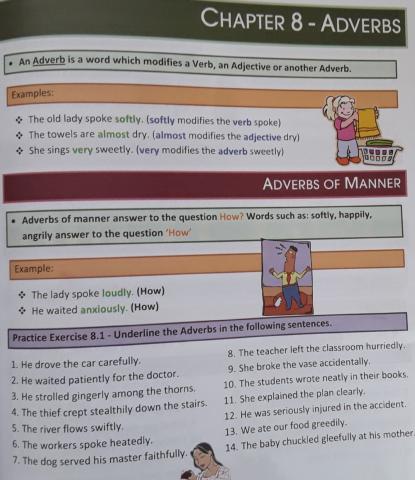 Adverbs of Manner