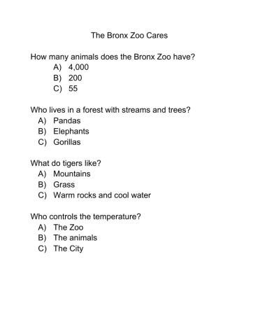 The Bronx Zoo 2