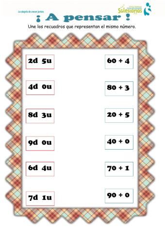 Descomposición de números