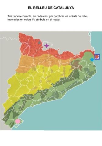 El relleu de Catalunya
