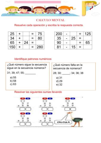 Calculo mental