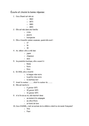 Biographie de Coco Chanel