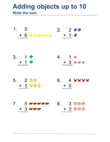 Adding with Pictures DJ