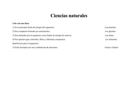 La nutrición y sus funciones