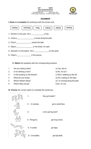 Have got- present progressive