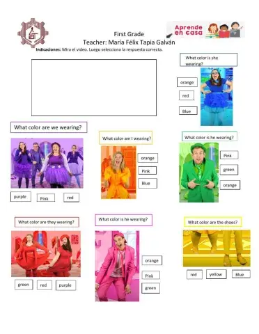 What color am I wearing